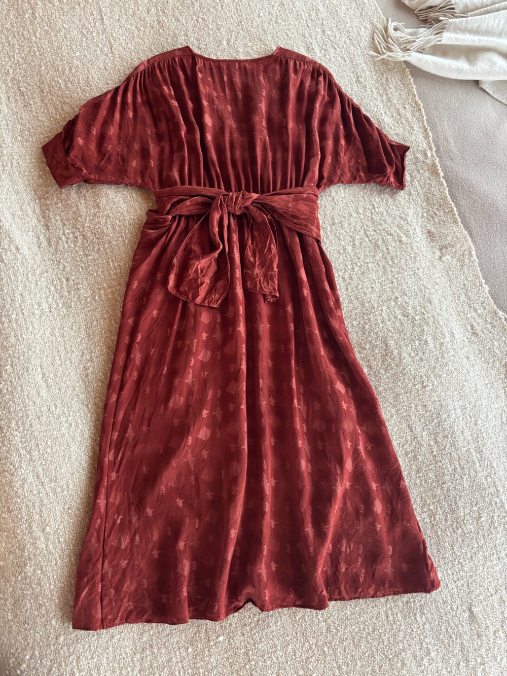 “Silk” Kimono Wrap Dress - Picture 6 of 12
